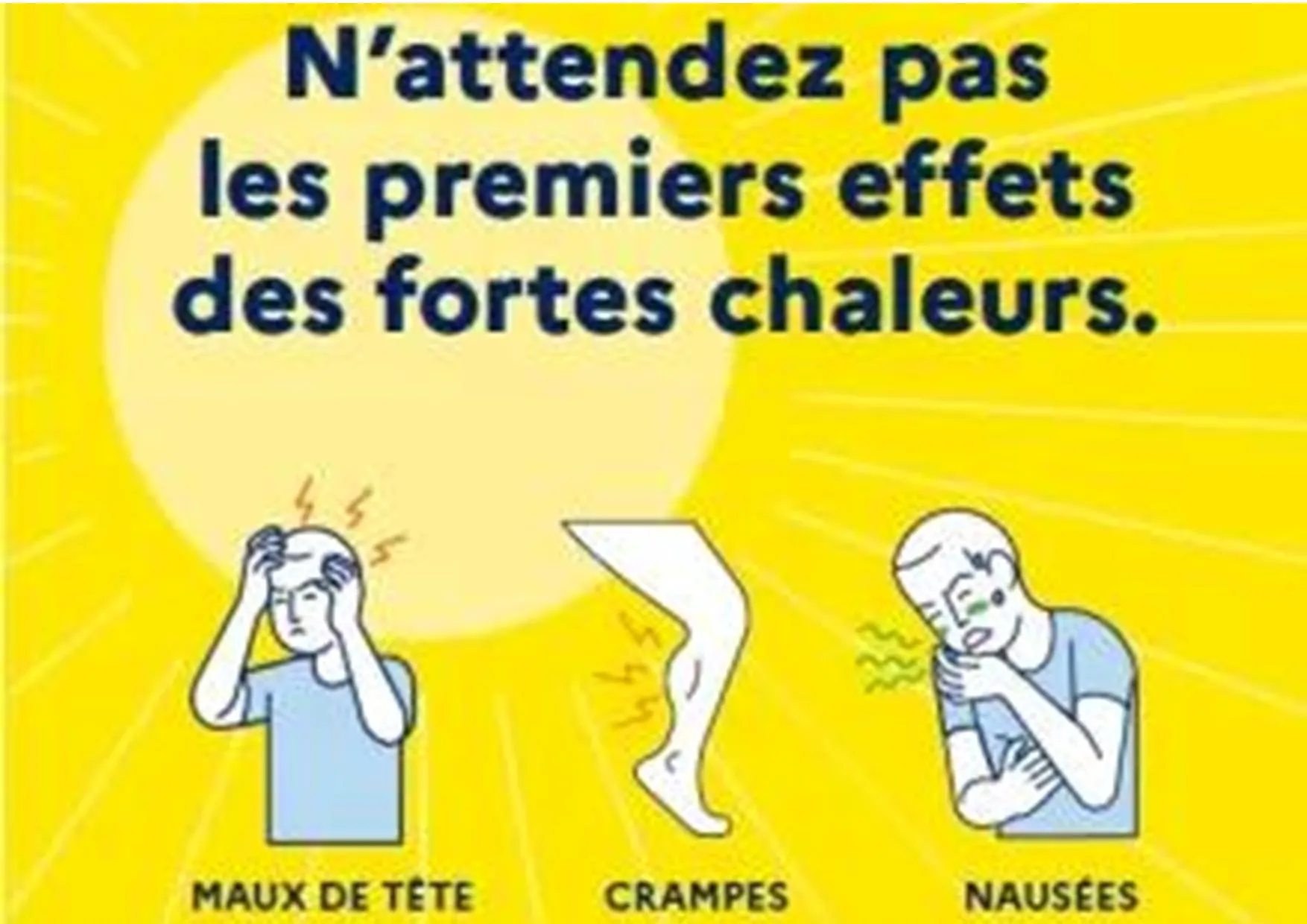 Lire la suite de l'actualité Canicule, fortes chaleurs : adoptez les bons réflexes.